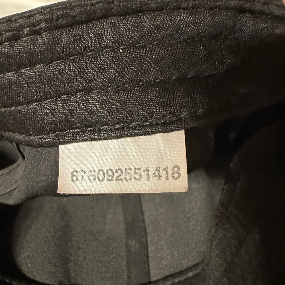 Russell Unisex Black Cap with Reflective Trim - Picture 7 of 7